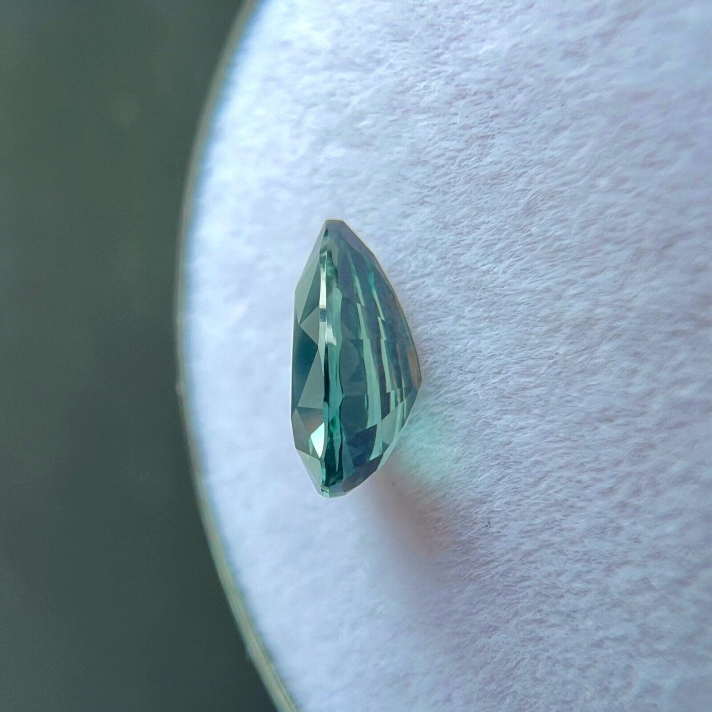 GIA CERTIFIED 1.05ct Unique Vivid Blue UNTREATED Sapphire Pear Teardrop Cut