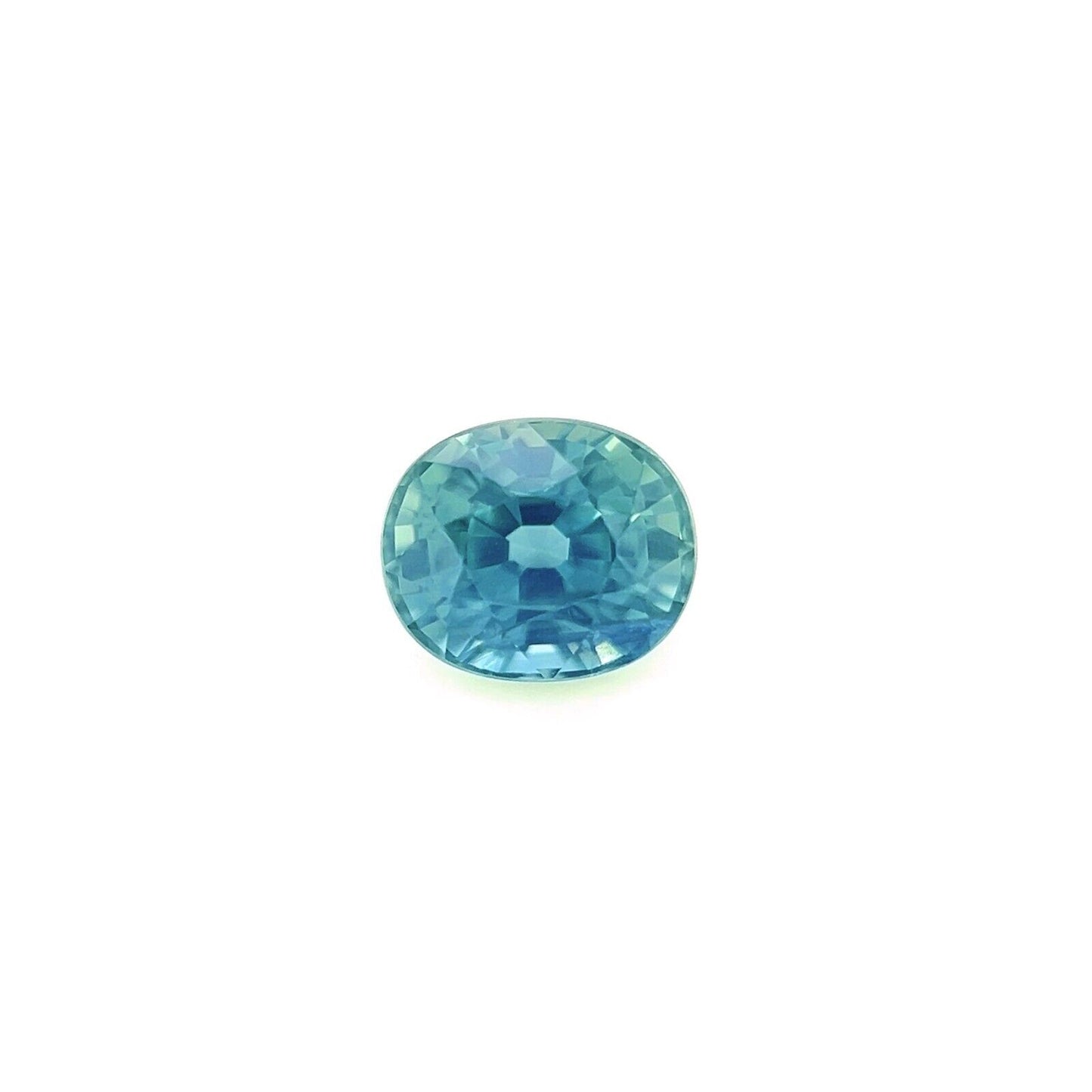 UNIQUE 0.82ct Australian Green Blue Sapphire UNTREATED Oval Cut VS Gem 5.3x4.4mm