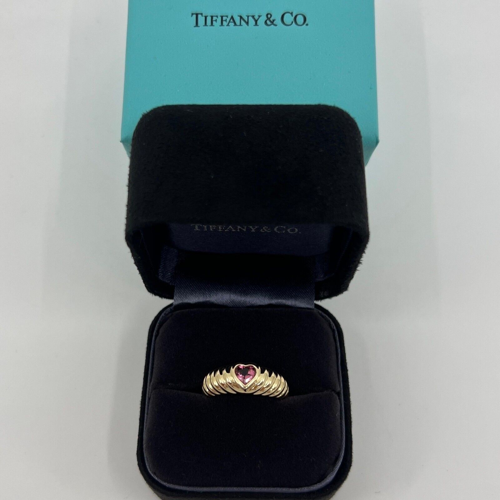 Retired Tiffany Co heart hotsell Ring