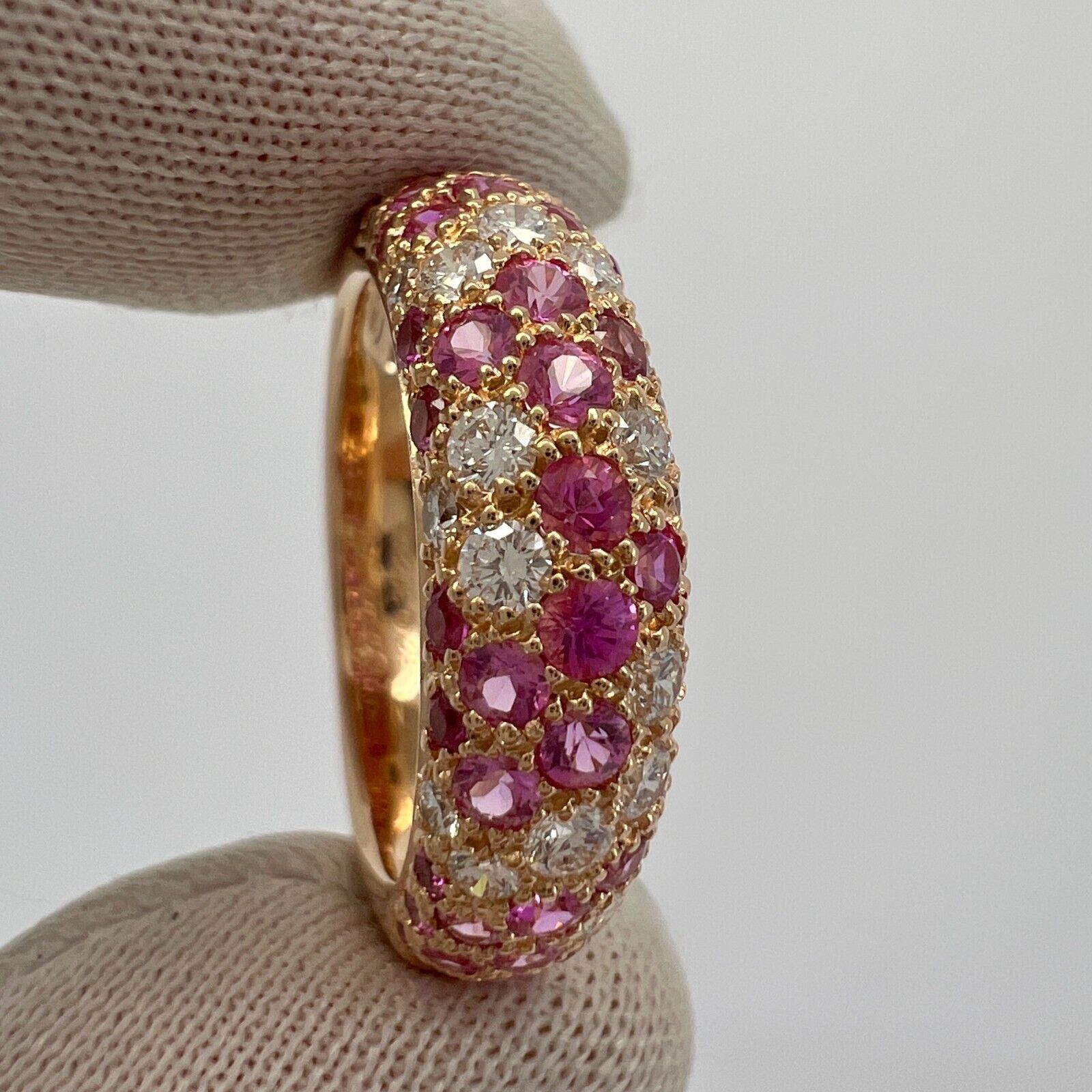 Pink sapphire cartier best sale