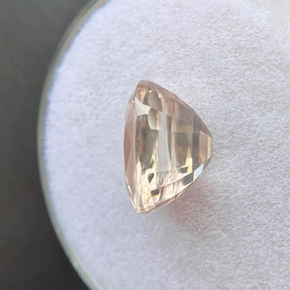 4.51ct NATURAL Champagne Zircon Oval Cut Loose Gemstone 9.5x7.2mm VVS