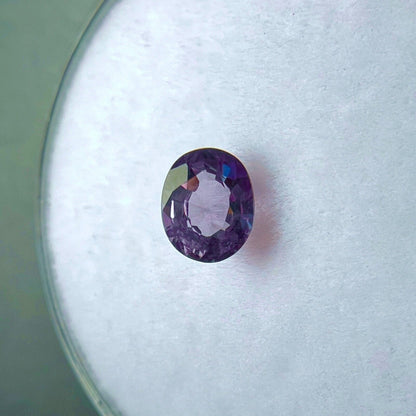 GIA CERTIFIED Rare NATURAL Colour Change Garnet 0.57ct Green Purple Oval Cut Gem