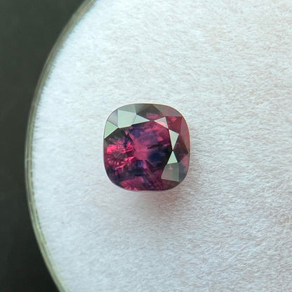 NATURAL Bi Colour WINZA Sapphire 1.04ct GRA CERTIFIED Cushion Cut Red Blue Gem