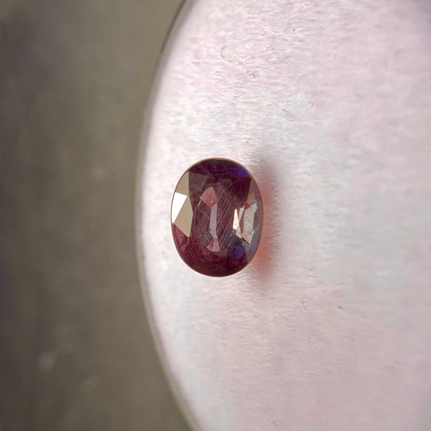 GIA CERTIFIED Colour Change Garnet 0.88ct Pyrope Spessartine Oval Cut RARE Gem