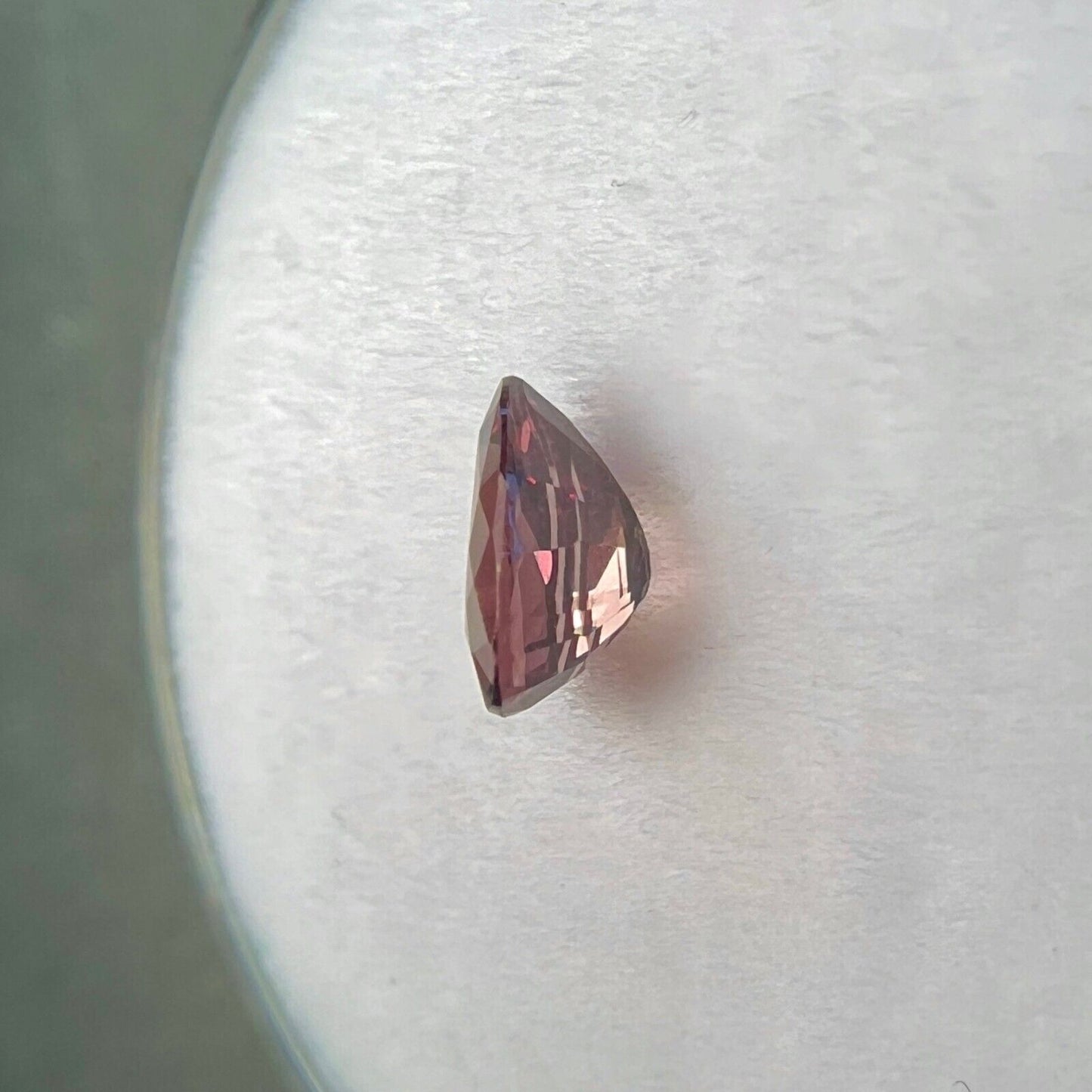 NATURAL Colour Change 0.54ct Garnet NATURAL Pear Cut RARE GIA CERTIFIED Gem