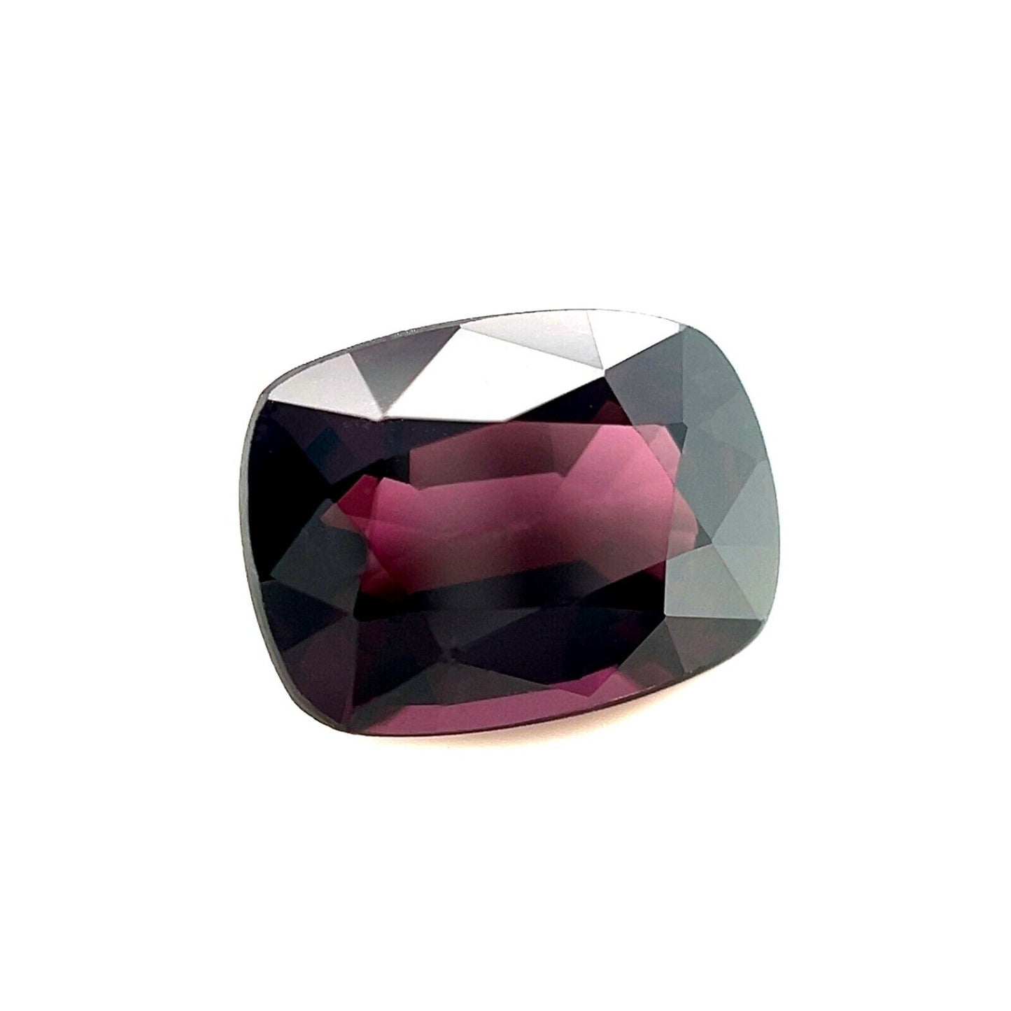 NATURAL Deep Pink Purple Spinel 1.93ct Cushion Cut 8.5x6.5mm Rare Loose Gem VVS