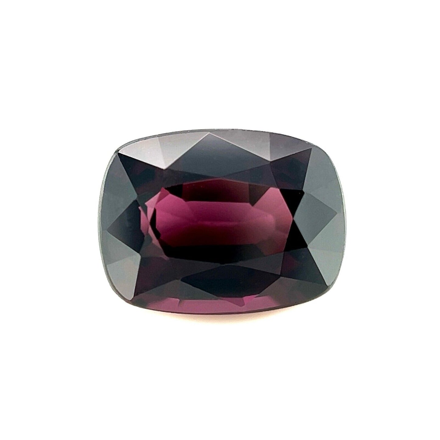 NATURAL Deep Pink Purple Spinel 1.93ct Cushion Cut 8.5x6.5mm Rare Loose Gem VVS