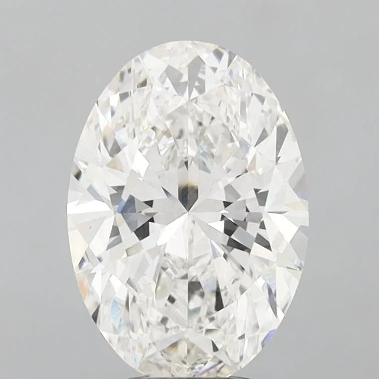 5.00ct Oval Lab Grown Diamond (Colour G, Clarity VVS2, IGI Certified)