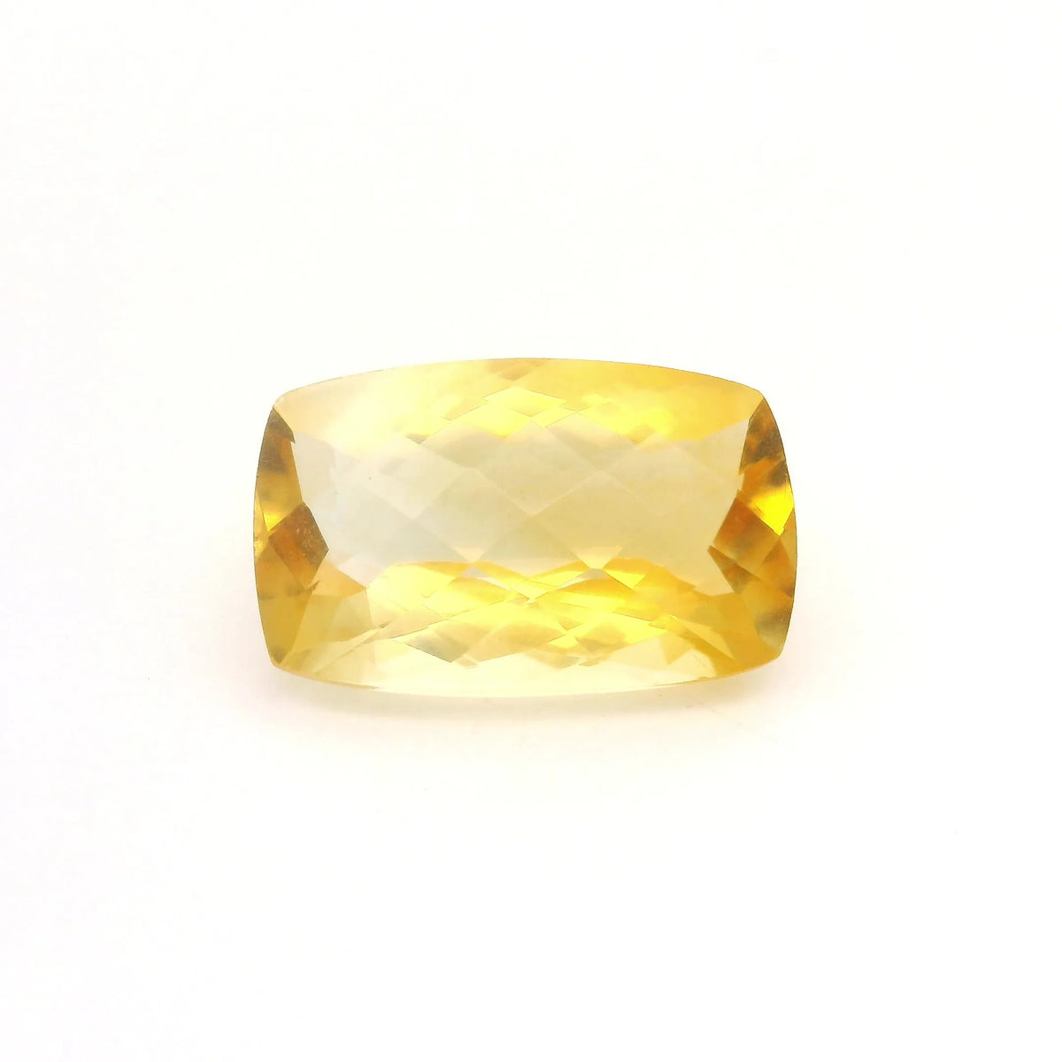 8.17ct Cushion Natural Citrine (Colour Yellow, Clarity Eye Clean, Cut Faceted)