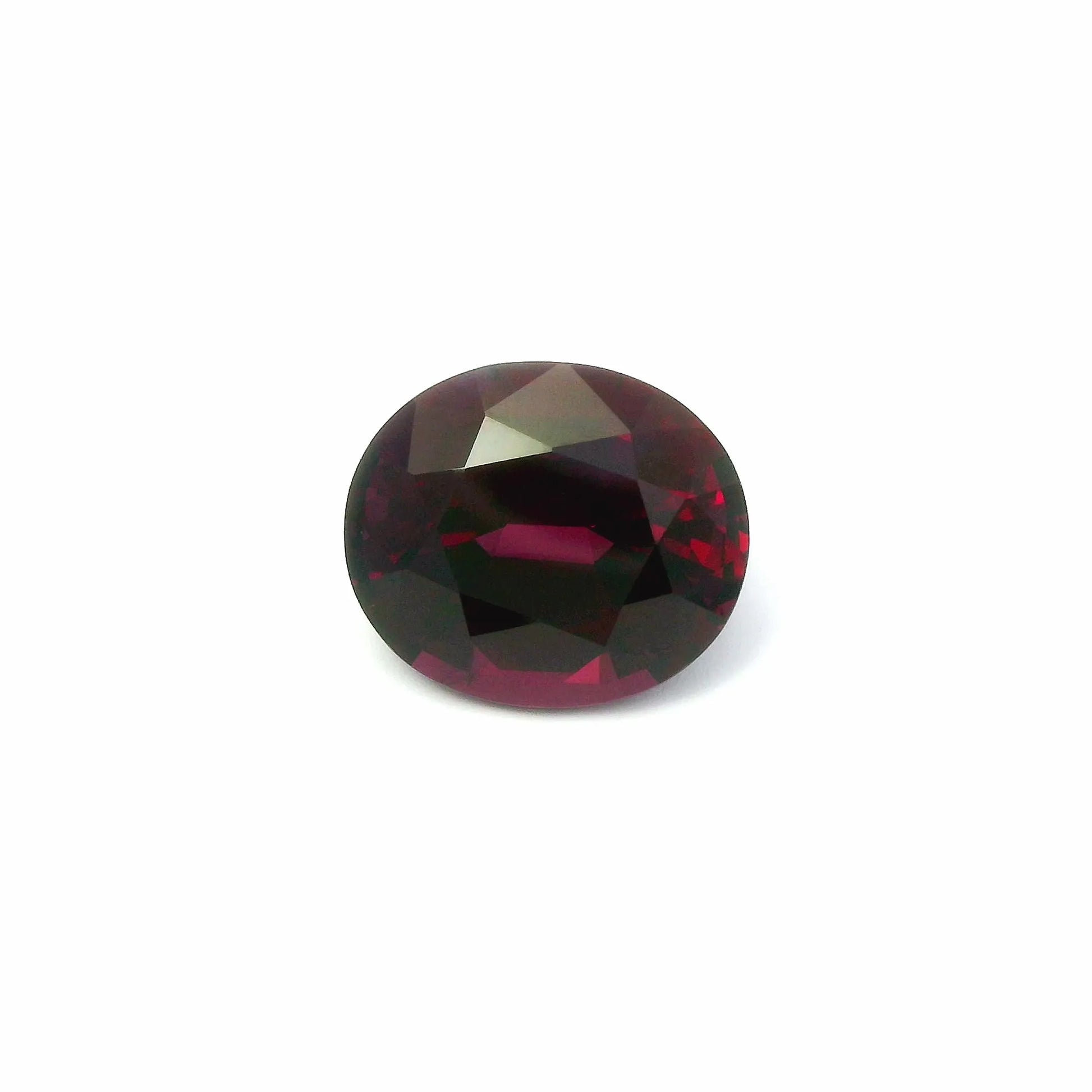 8.71ct Oval Natural Garnet (Colour Purple, Clarity Eye Clean, Cut Faceted)