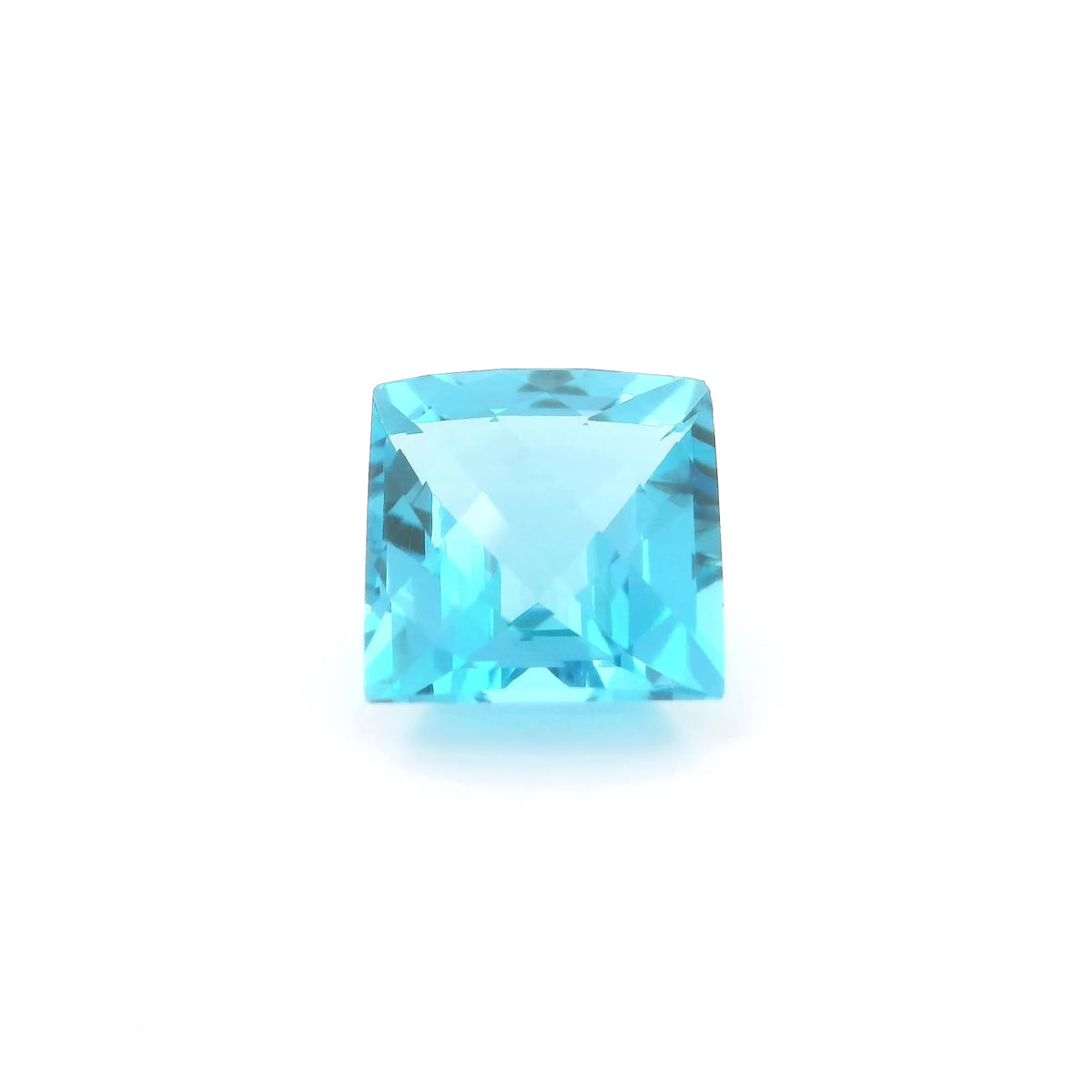 8.78ct Square Natural Topaz (Colour Blue, Clarity Eye Clean, Cut Faceted)