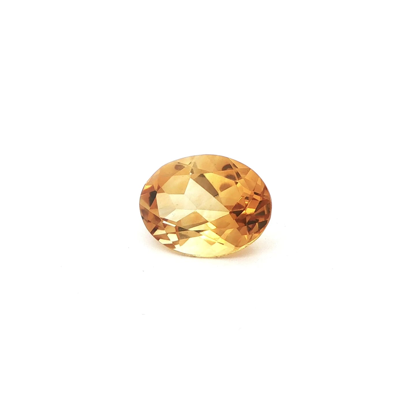 8.95ct Oval Natural Citrine (Colour Yellow, Clarity Eye Clean, Cut Faceted)