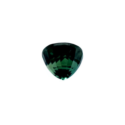 NATURAL 0.52ct DEEP Green Blue Round AUSTRALIA Sapphire UNHEATED Gem 4mm VVS