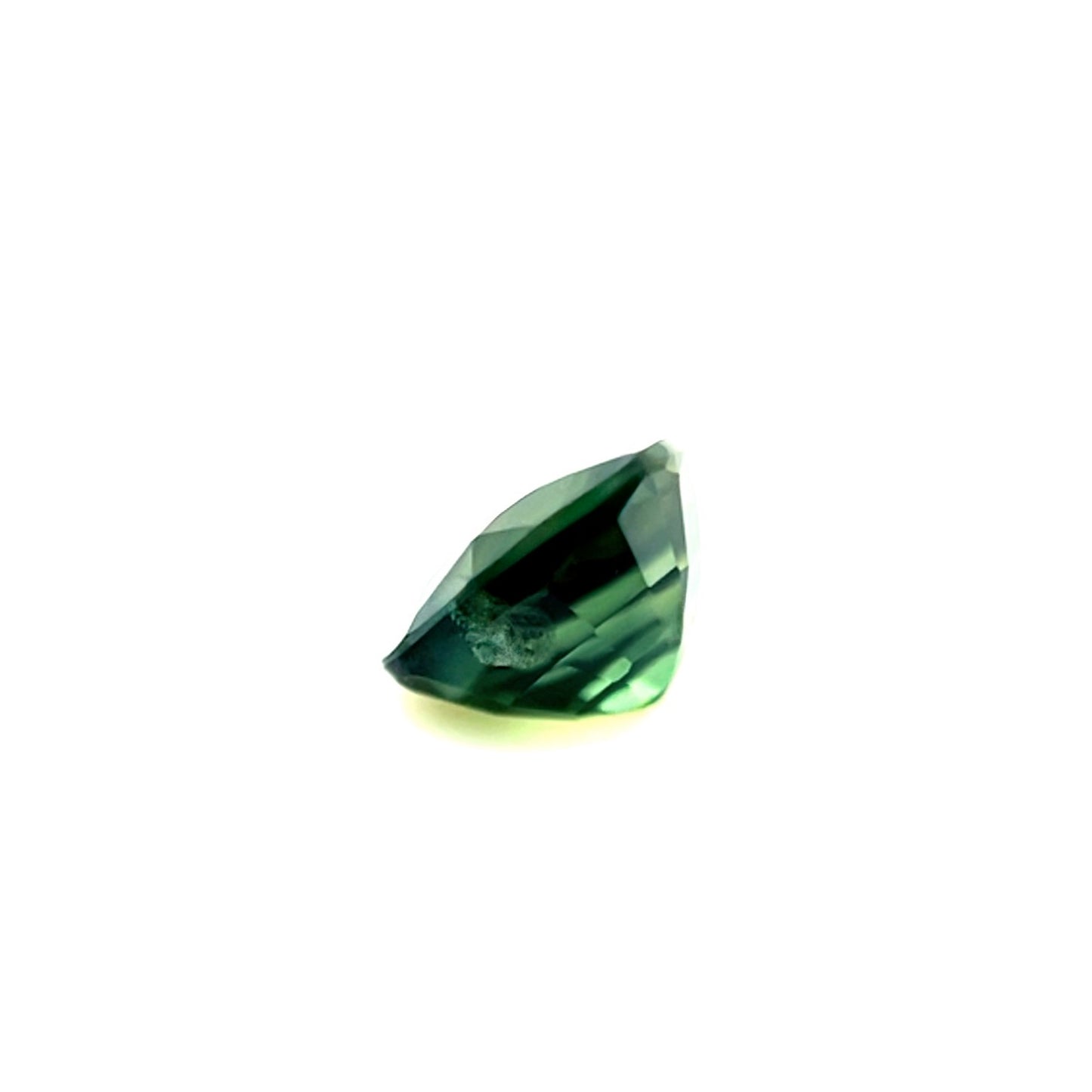 NATURAL 0.81ct VIVID Green Sapphire Pear Cut Loose Gemstone 6x5mm