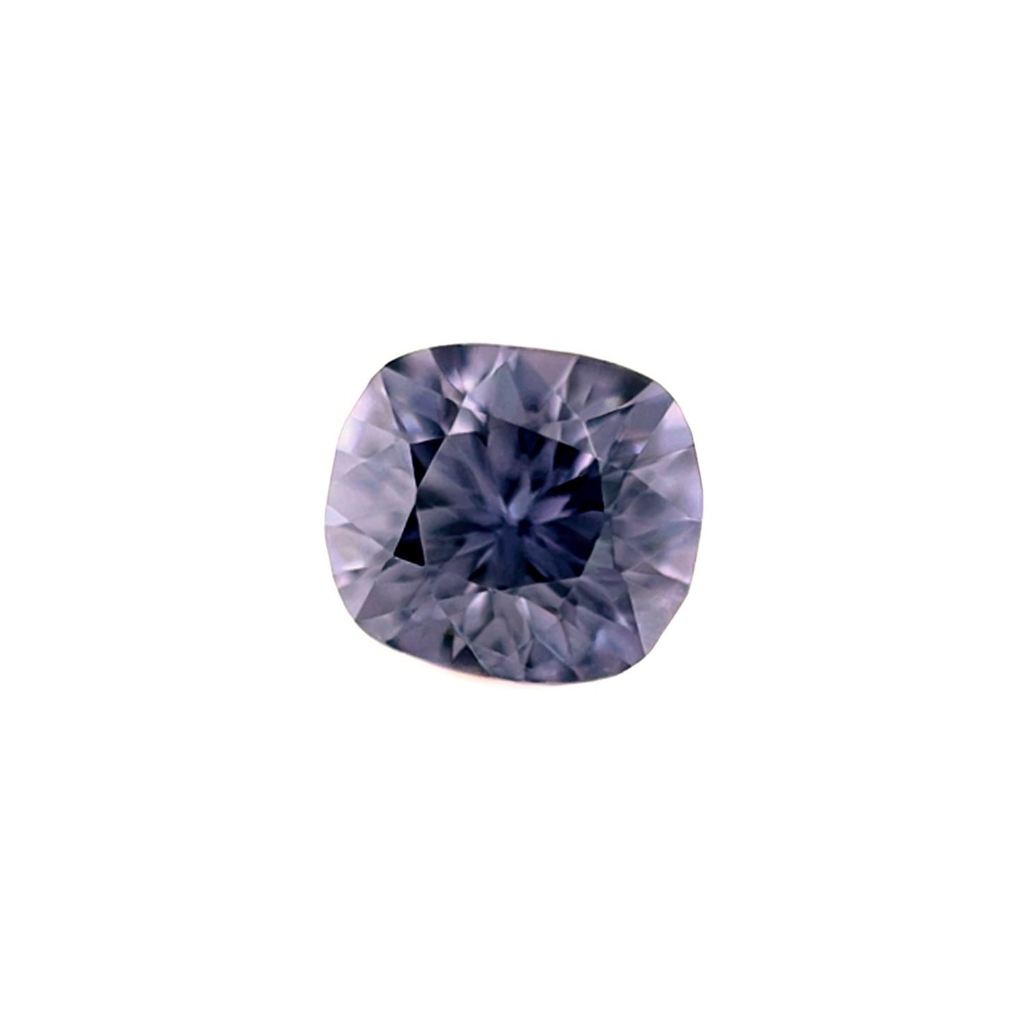 NATURAL 0.96ct DEEP Purple Violet Spinel Custom Cut 6.3x5.7mm Loose Gemstone VS