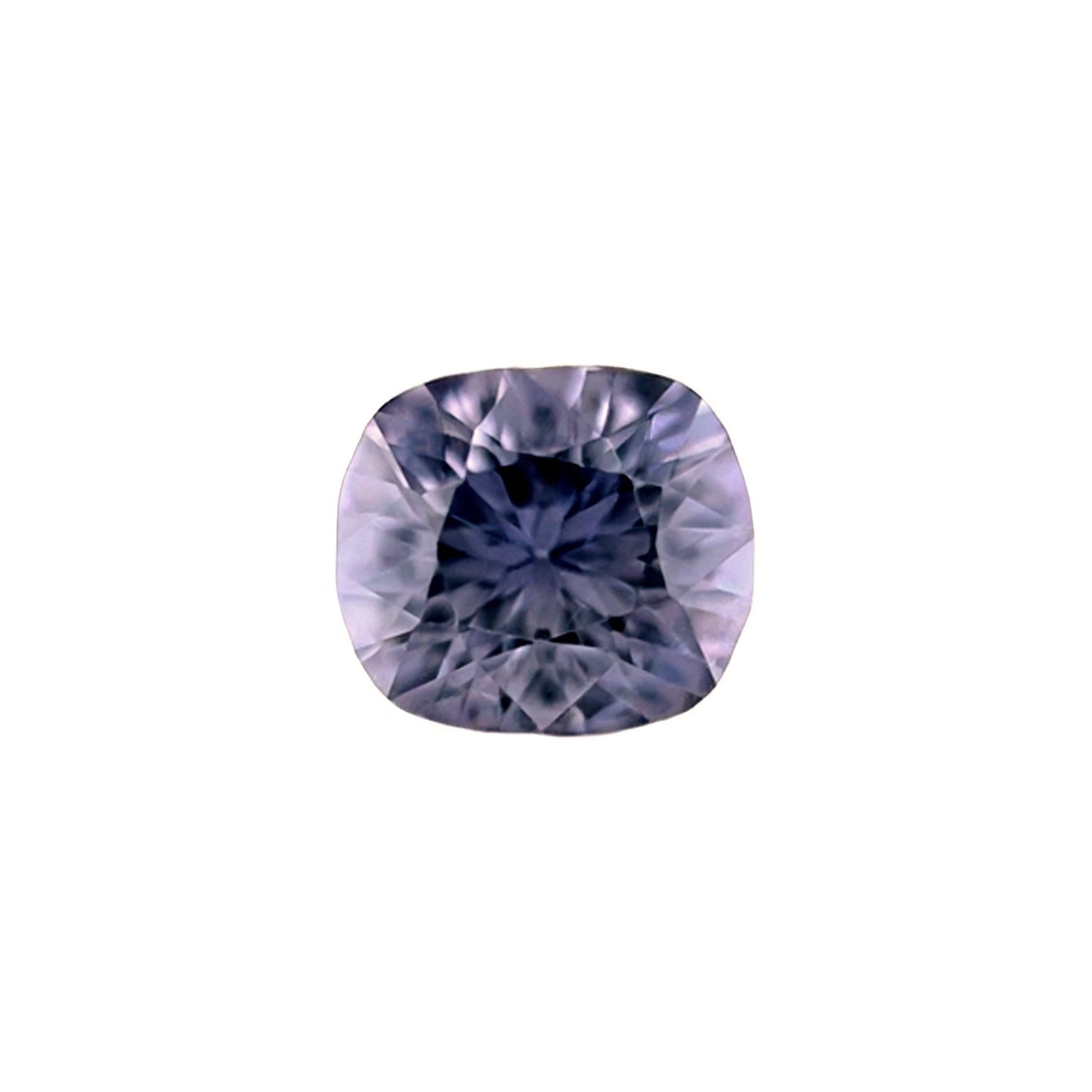 NATURAL 0.96ct DEEP Purple Violet Spinel Custom Cut 6.3x5.7mm Loose Gemstone VS