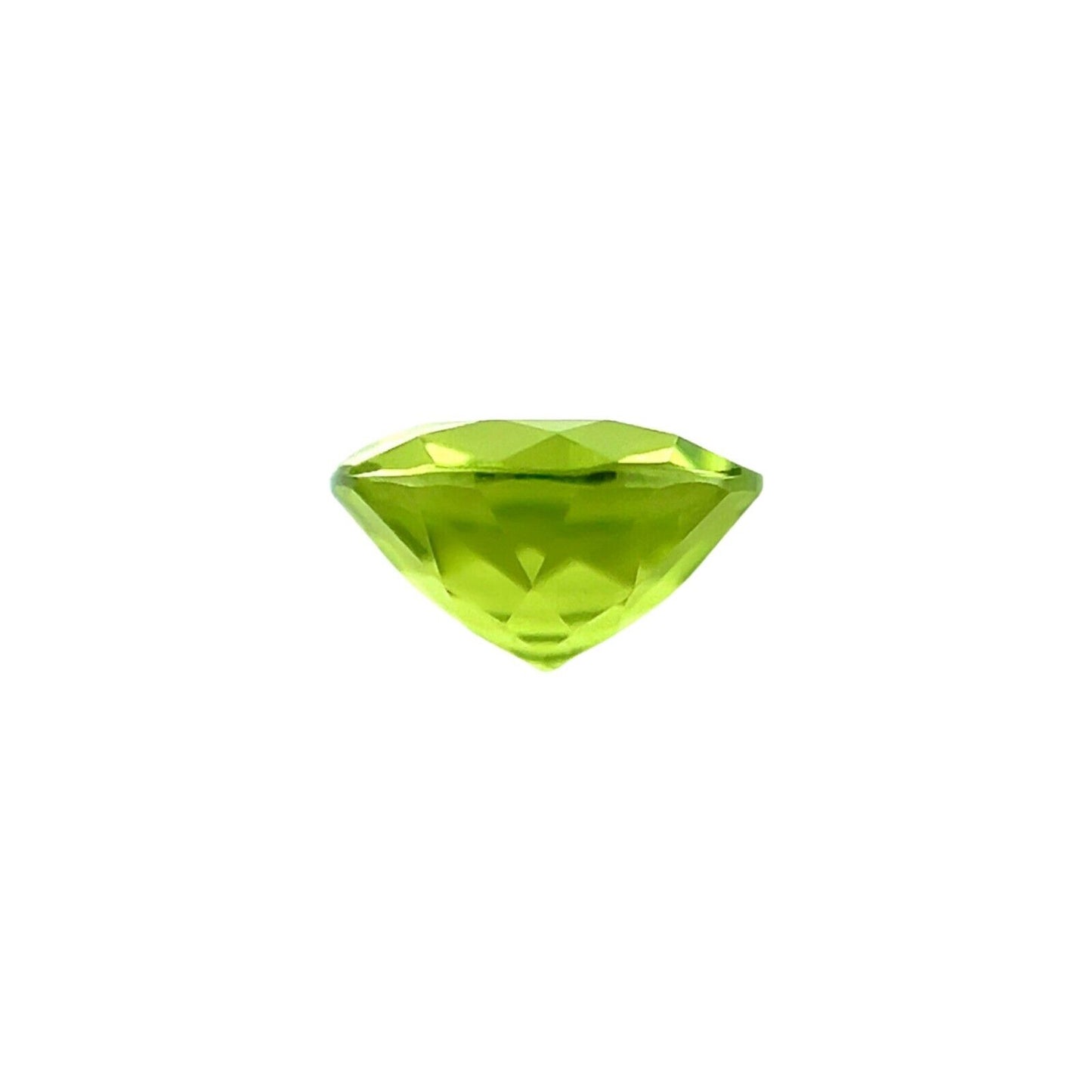 Round Cut Peridot 7mm NATURAL 1.30 Carat Vivid Green Calibrated Gem Supply