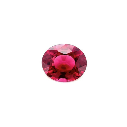 1.47ct Vivid Purple Pink NATURAL Rhodolite Garnet VVS Oval Cut Loose Gem 7.2x6mm