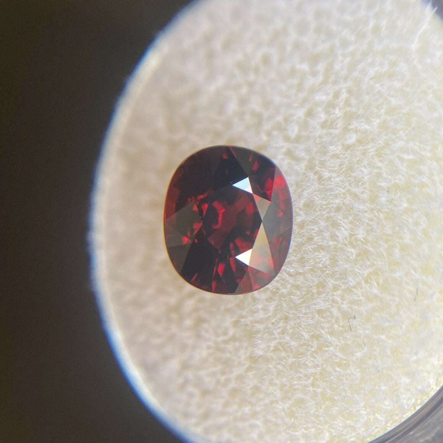 Natural 2.52ct Spessartine Garnet FINE Vivid Orange Red Oval Cut Gem 8.2x7mm