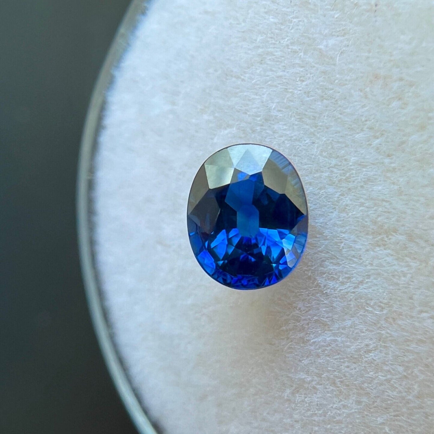 Fine ROYAL BLUE Sapphire GRA Certified 0.74ct Oval Cut RARE Gem 5.7x4.7mm VVS