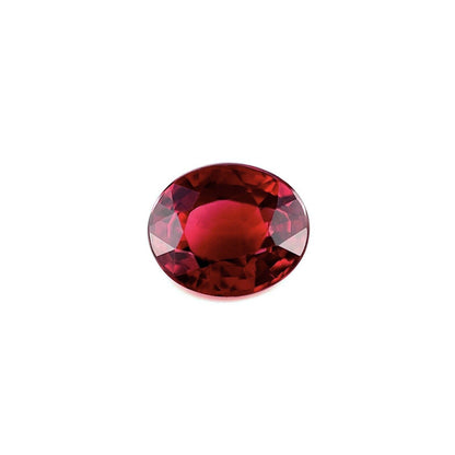 2.16ct Pink Purple NATURAL Rhodolite Garnet Oval Cut Loose Gemstone 7.8x6.5mm IF