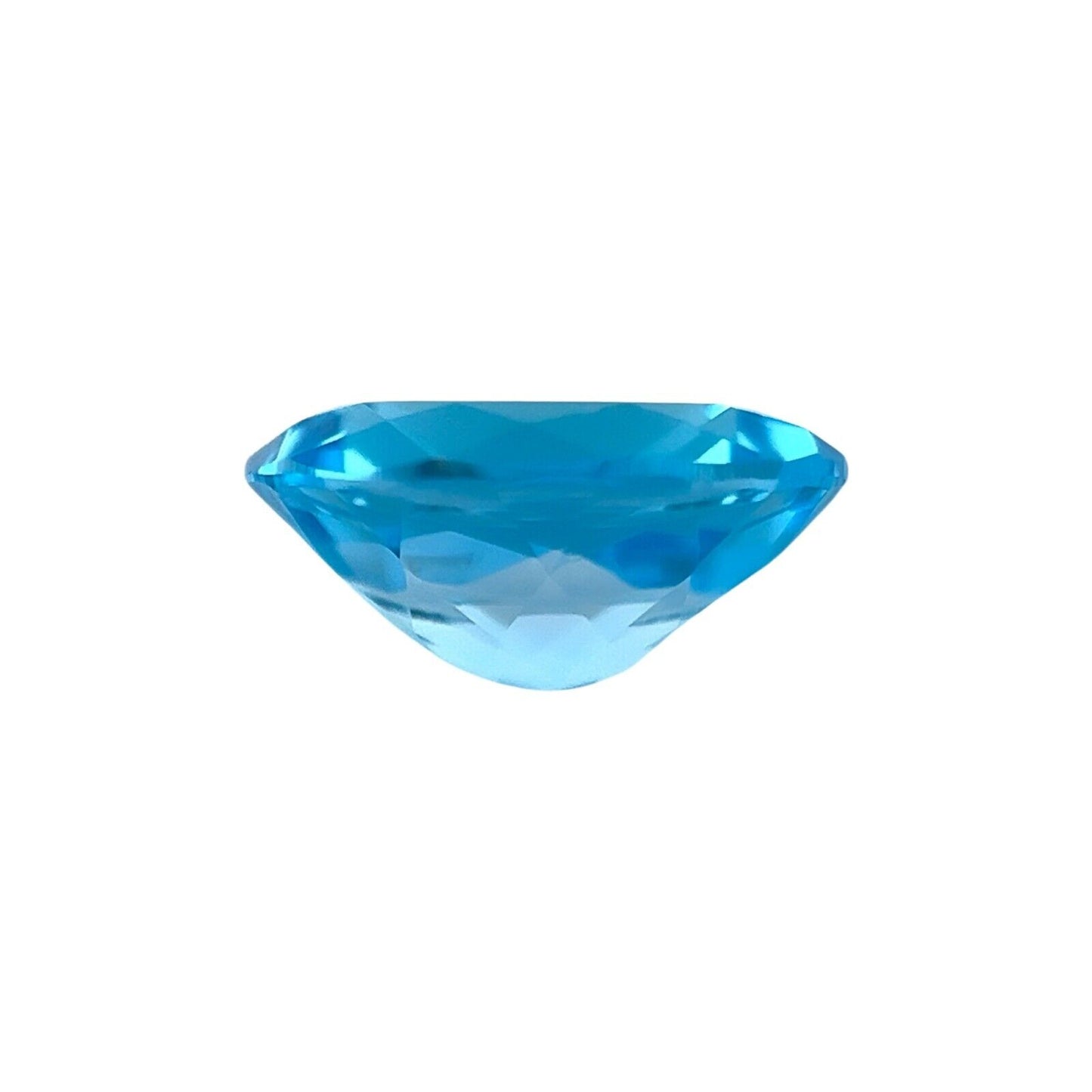 NATURAL Swiss Blue Topaz 10x8mm Oval Cut 2.6-2.8ct Loose Calibrated Gemstone