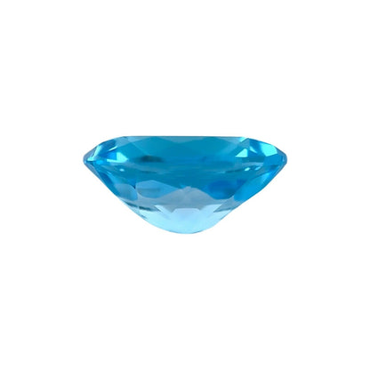 NATURAL Swiss Blue Topaz 10x8mm Oval Cut 2.6-2.8ct Loose Calibrated Gemstone