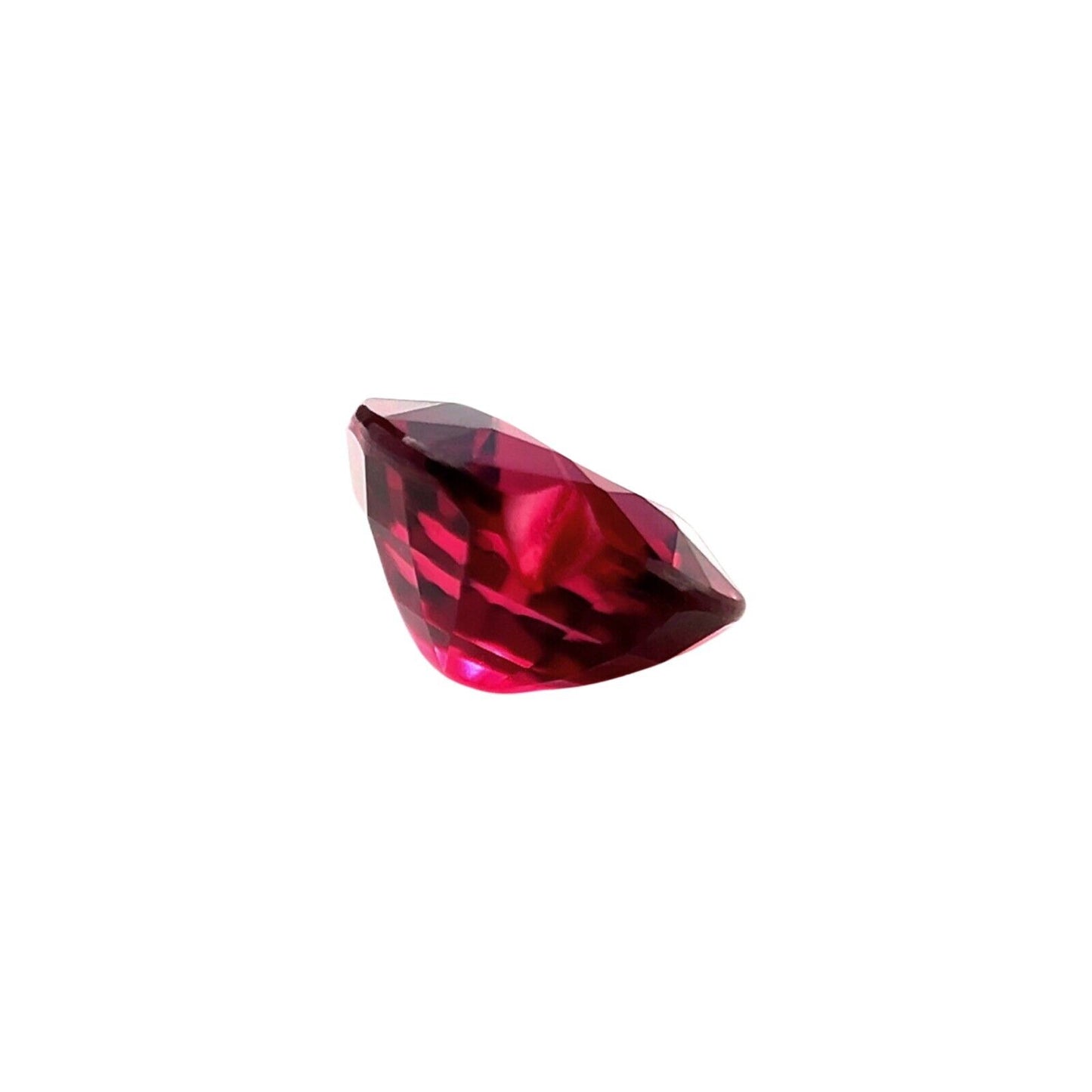 FINE 1.93ct Purple Pink Rhodolite NATURAL Garnet Heart Cut 7.7x6.8mm Gemstone VS