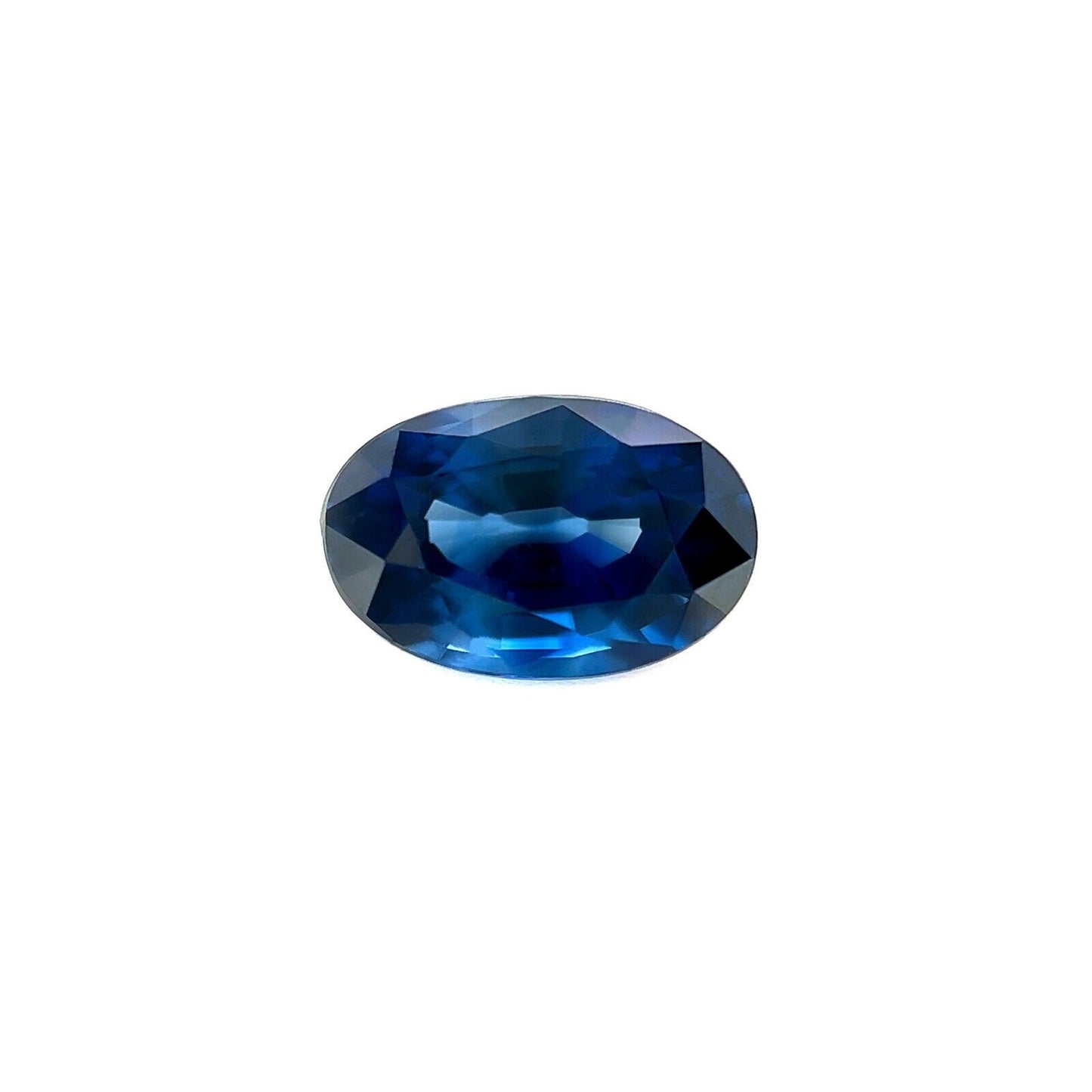 1.56ct CEYLON Sapphire ROYAL Blue Oval Cut NATURAL Gemstone 8x5.3mm VS