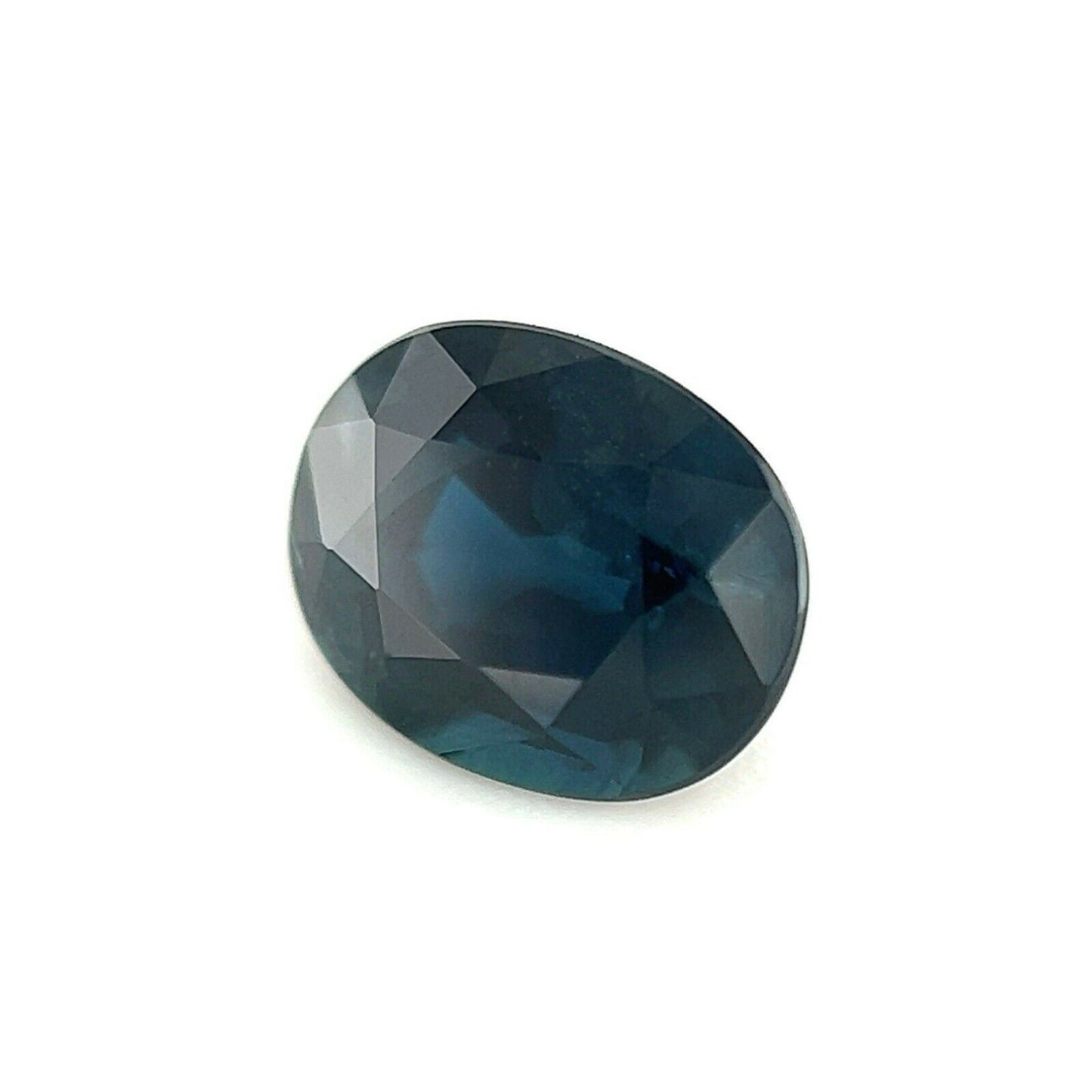 NATURAL 1.04ct Australian Deep Blue Sapphire Oval Cut Loose Gem 6.4x5mm