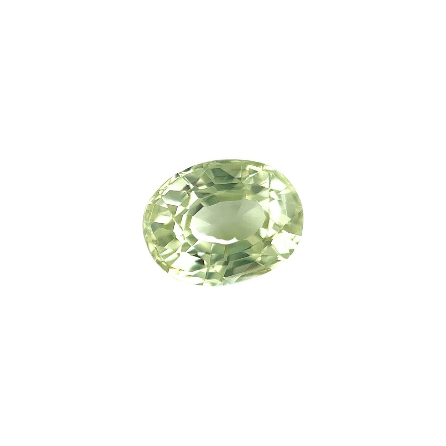 1.63ct NATURAL Light Green MINT Tourmaline Fancy Oval Cut 7.7x6mm Gem VS