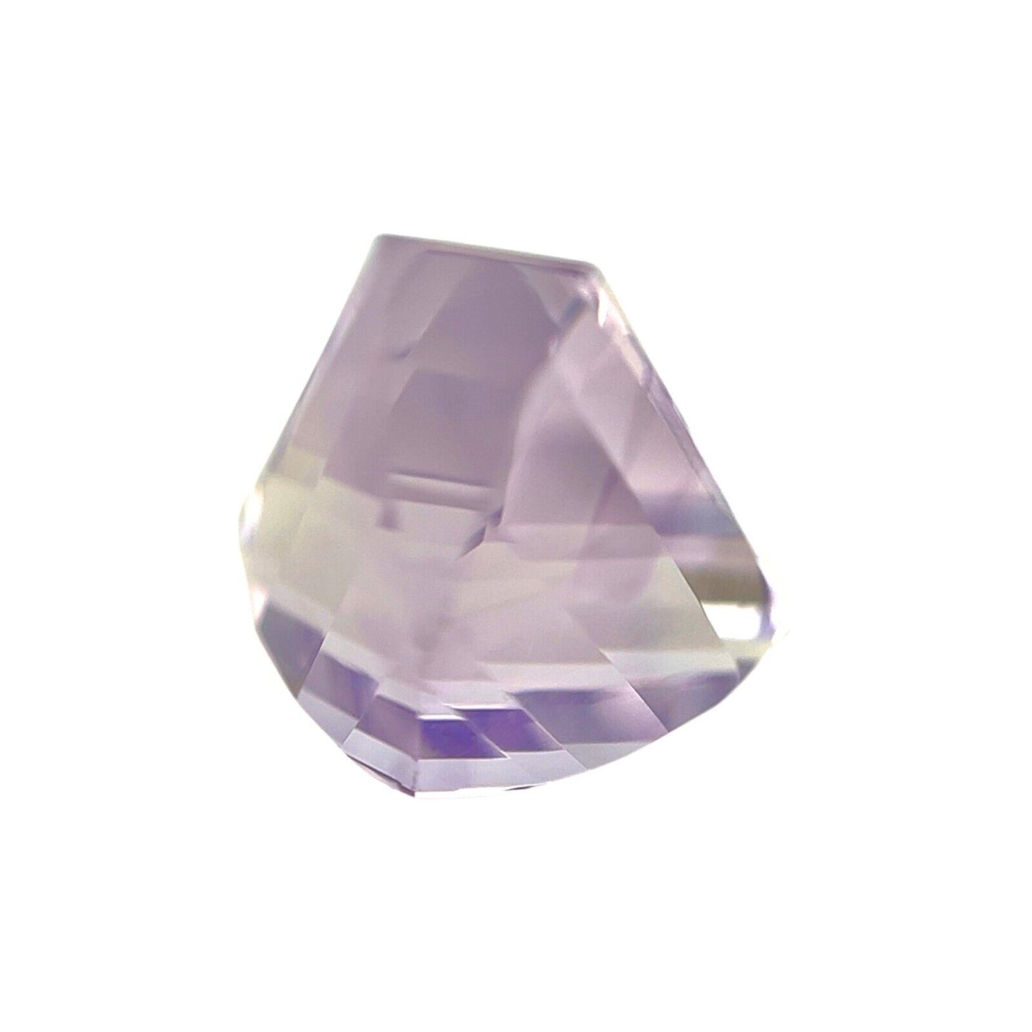 FANCY CUT Natural 10.21ct Rose De France Purple Amethyst Gem 16.6x14mm