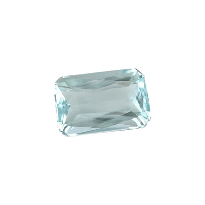 1.23ct NATURAL Aquamarine Light Blue FANCY Scissor Octagon Cut Loose Gem 8x5.3mm