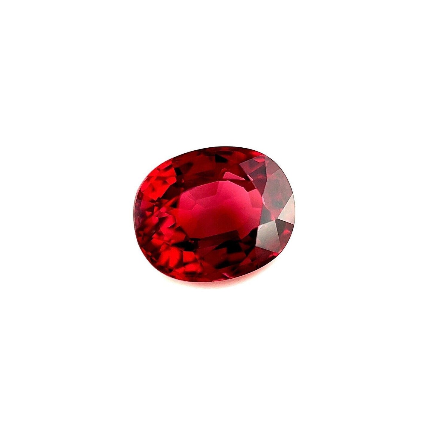 Natural FINE 2.24ct Vivid Pink Purple Rhodolite Garnet Oval Cut 8.8x6.7mm Gem VS