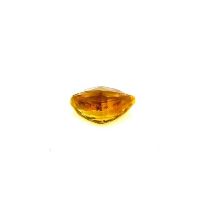 1.29ct NATURAL Yellow GROSSULAR Garnet Triangle Trillion Cut 6.7x5.7mm Gemstone