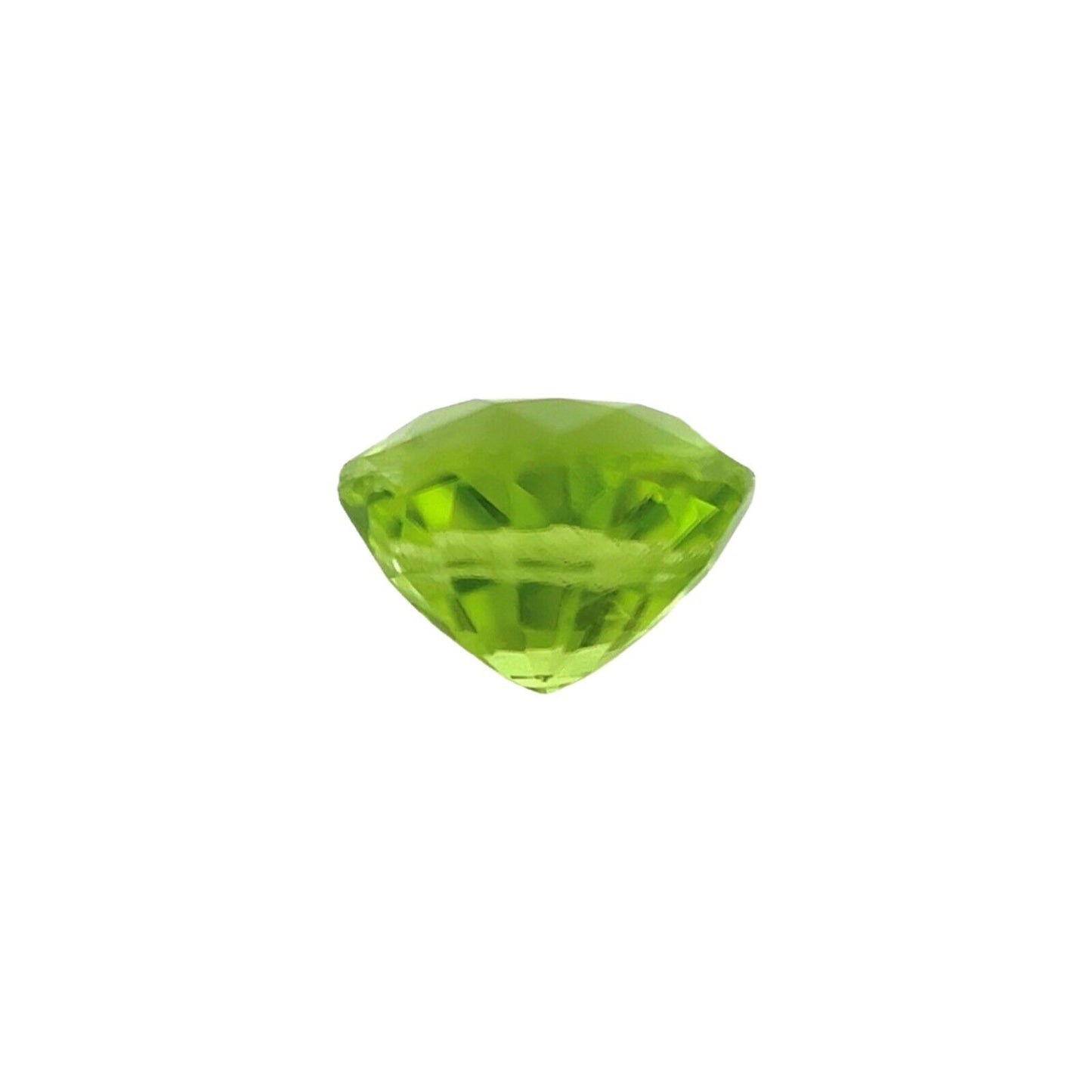 NATURAL 1.21ct Vivid Green Peridot Oval Cut Loose Gemstone 6.6x5.7mm