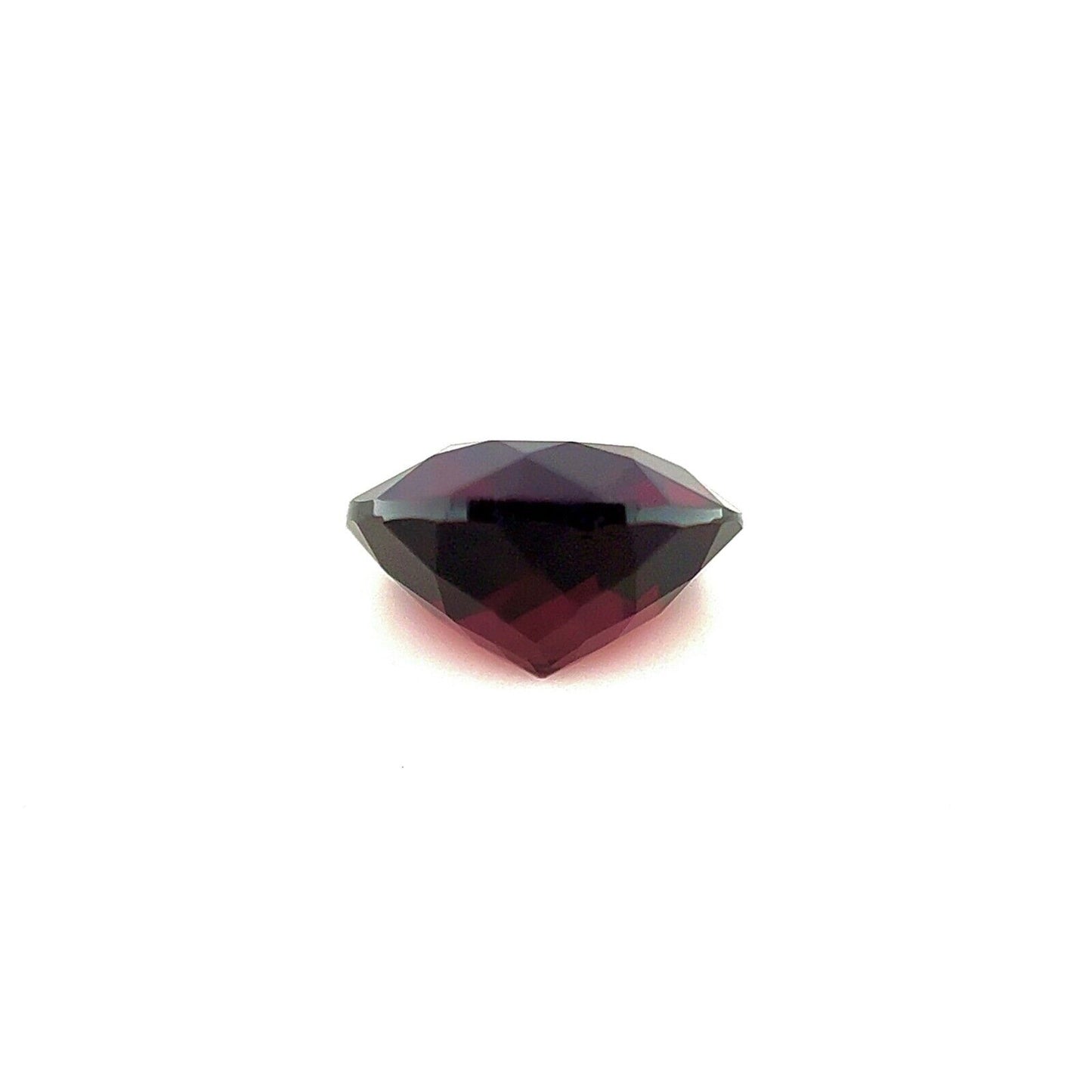 2.89ct NATURAL Purple Red Rhodolite Garnet Round Cut 8.5mm VS Loose Gemstone