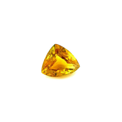 1.29ct NATURAL Yellow GROSSULAR Garnet Triangle Trillion Cut 6.7x5.7mm Gemstone