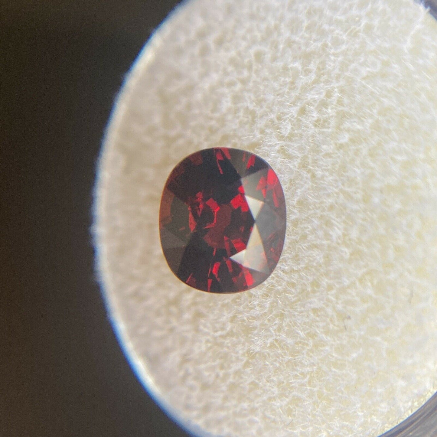 Natural 2.52ct Spessartine Garnet FINE Vivid Orange Red Oval Cut Gem 8.2x7mm