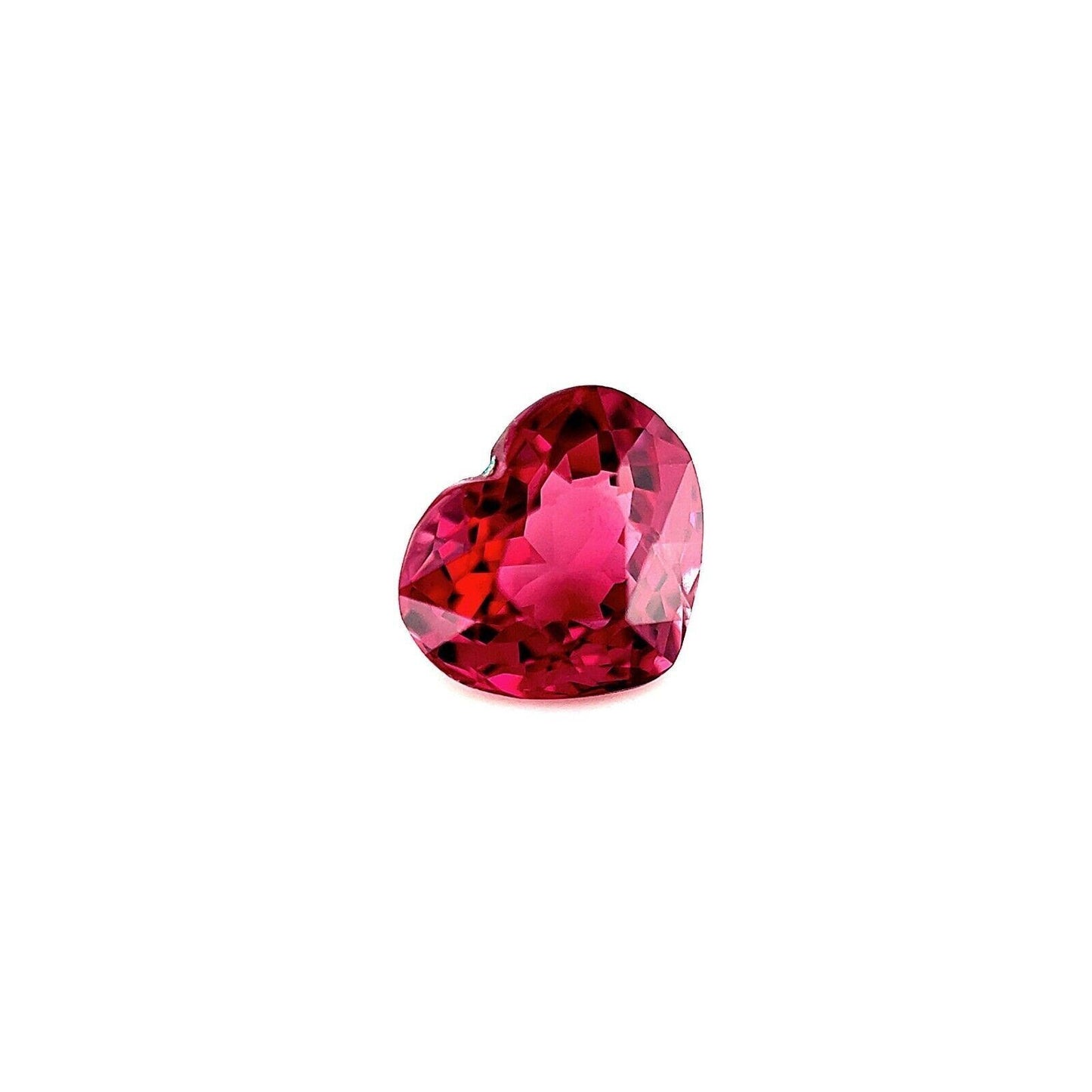 Fine 1.05ct Purplish Pink Rhodolite Garnet Heart Cut Loose Gemstone 6.5x5.6mm