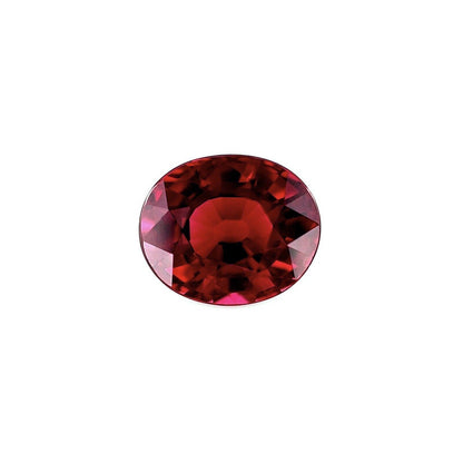 Natural FINE 2.03ct Vivid Purple Red Rhodolite Garnet Oval Cut 8x6.5mm Gem VVS