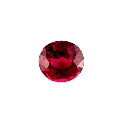 1.89ct Pink Purple NATURAL Rhodolite Garnet Oval Cut Loose Gemstone 7.2x6.6mm VS