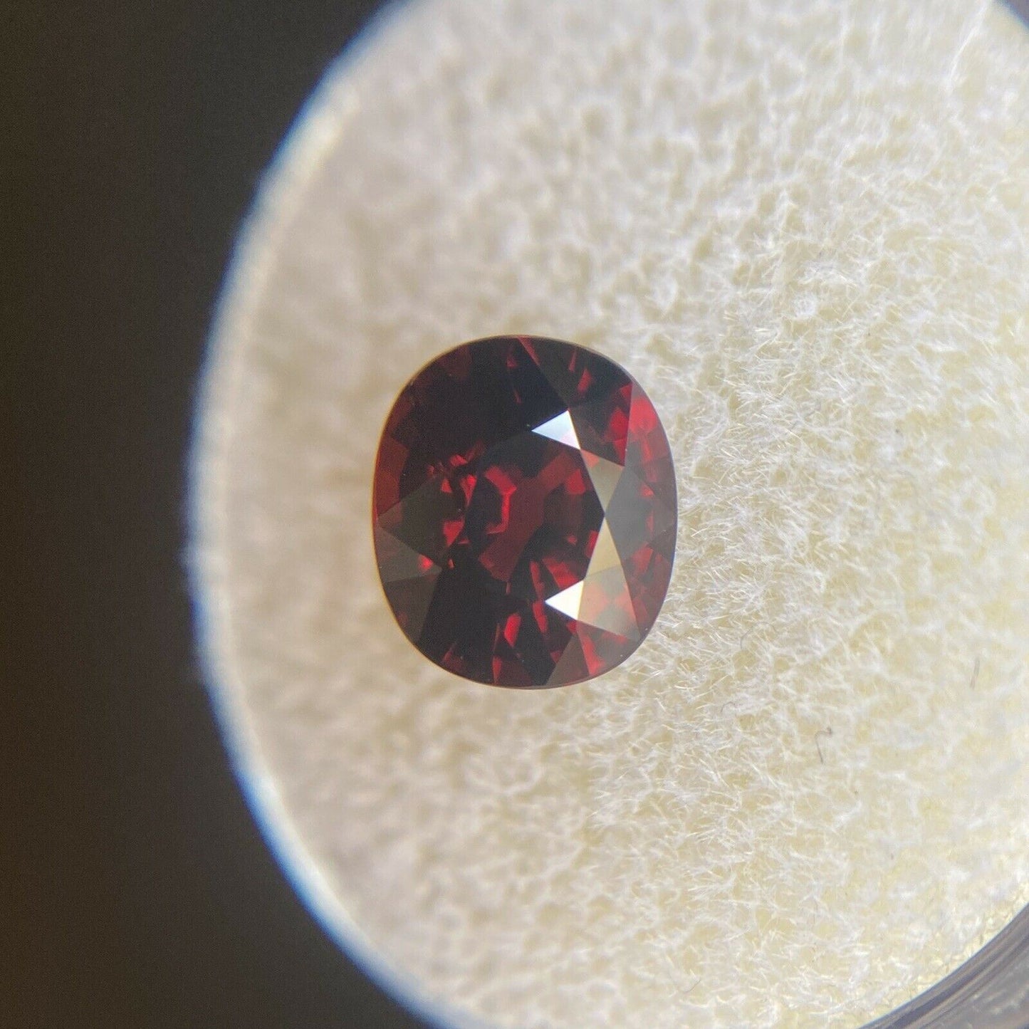 Natural 2.52ct Spessartine Garnet FINE Vivid Orange Red Oval Cut Gem 8.2x7mm