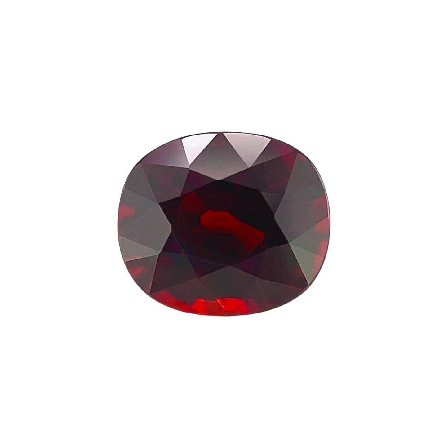 Natural 2.52ct Spessartine Garnet FINE Vivid Orange Red Oval Cut Gem 8.2x7mm