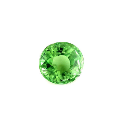 1.57ct NATURAL Vivid Green FINE Tourmaline Oval Cut 7.2x6.7mm Gemstone VS