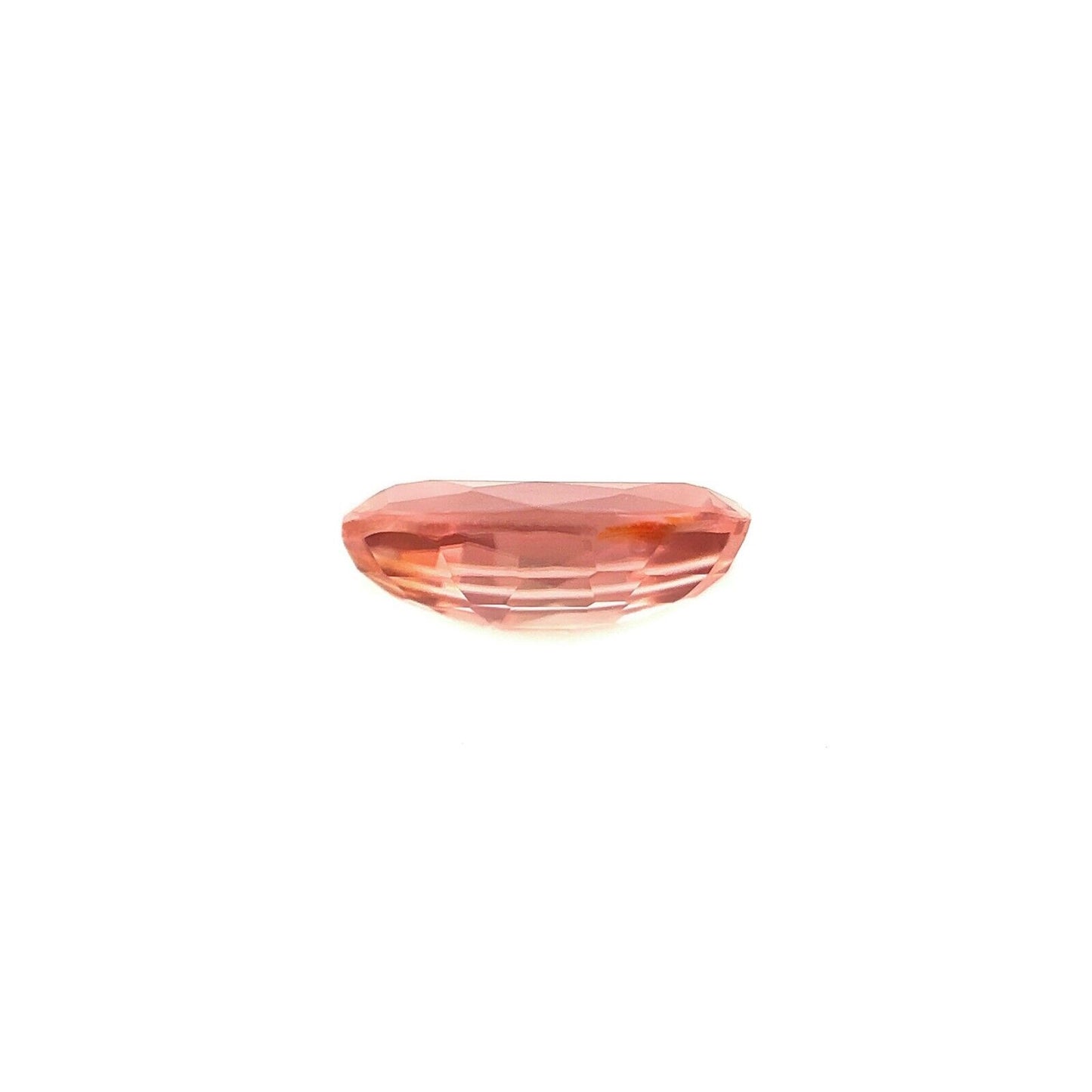 NATURAL Pink Zircon 1.56ct Cushion Cut Loose Gemstone 8.6x4.8mm VVS