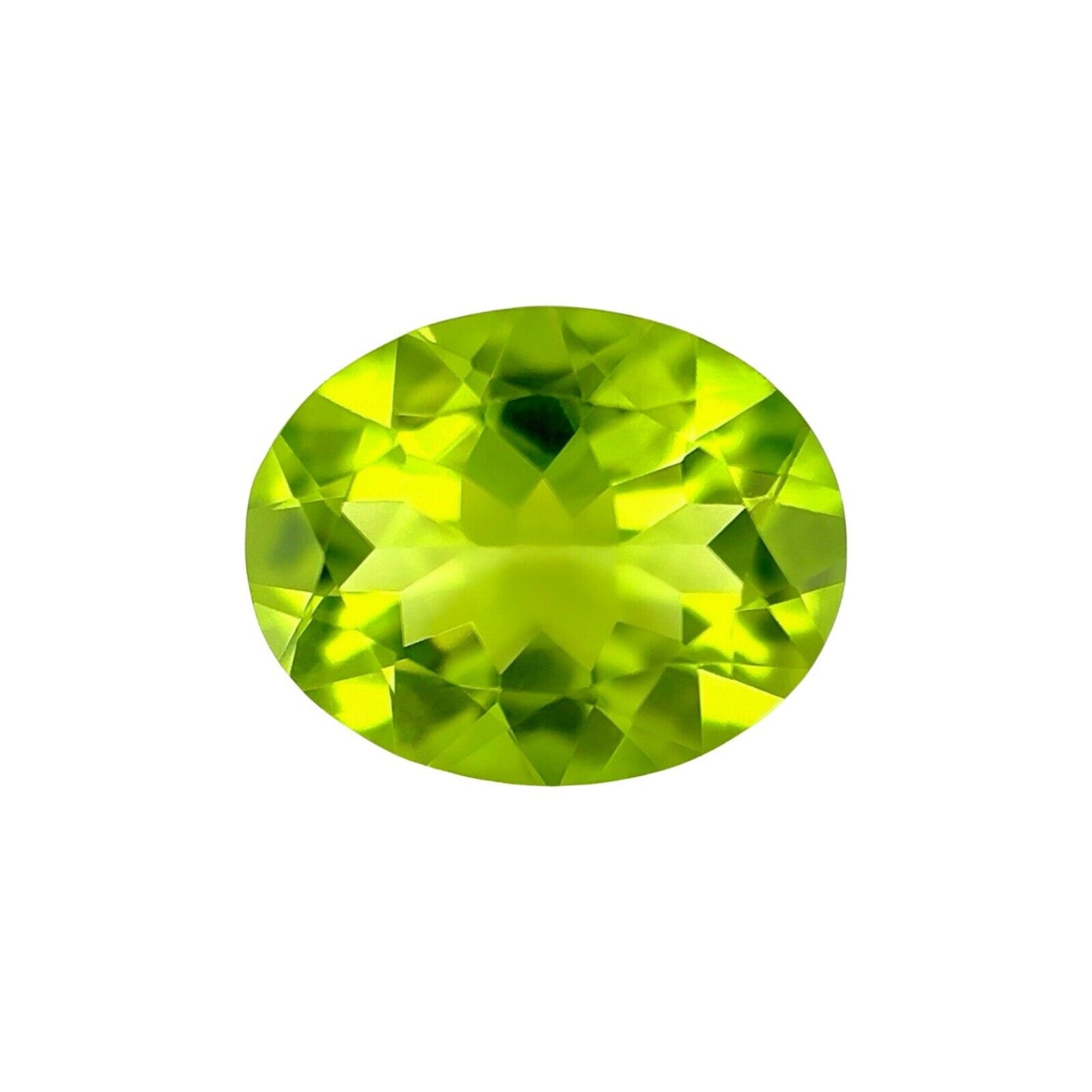 Natural Peridot 10x8mm Oval Cut 2.5 Carat Green Calibrated Gem Jewellery Supply