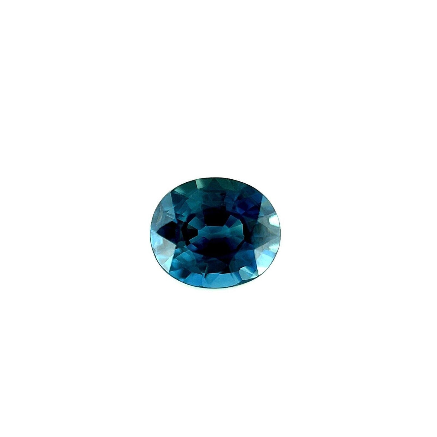 TOP GRADE 0.71ct NATURAL Blue Australian Sapphire Oval RARE Gem 5.5x4.8mm VVS