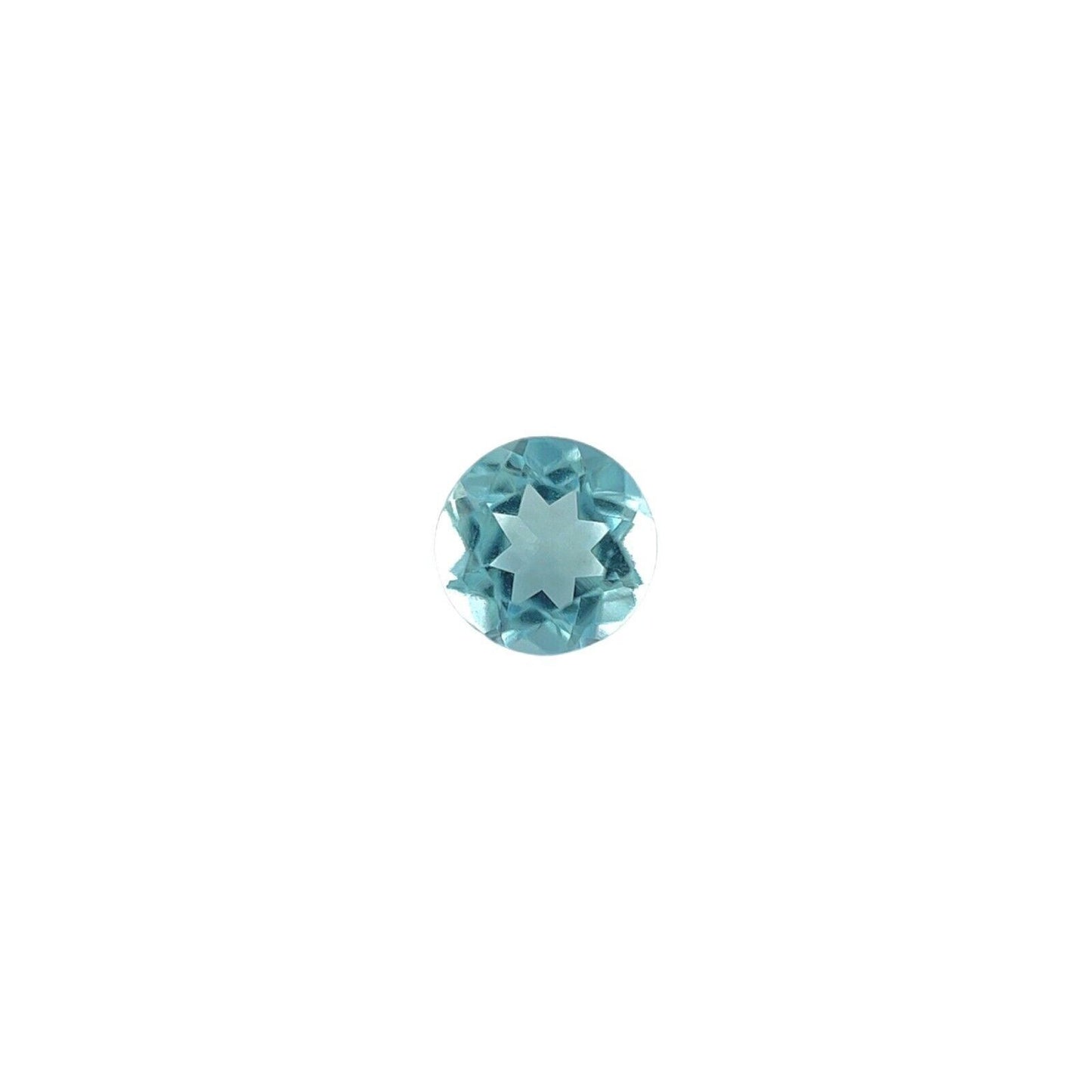 NATURAL Blue Aquamarine 3mm Round Cut Loose Calibrated Gemstone Jewellery Supply