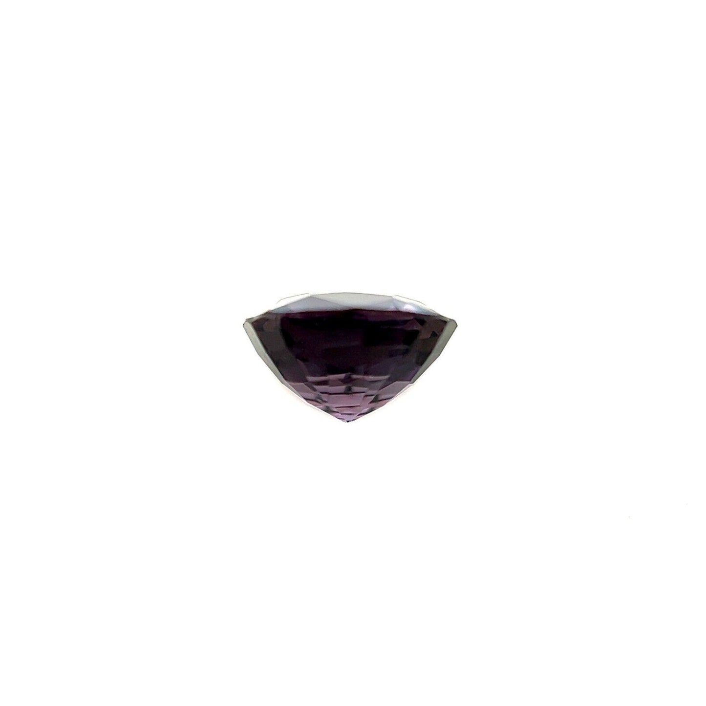 NATURAL 1.07ct Deep Purple Spinel Cushion Cut 6.5x4.8mm Rare Loose Gemstone